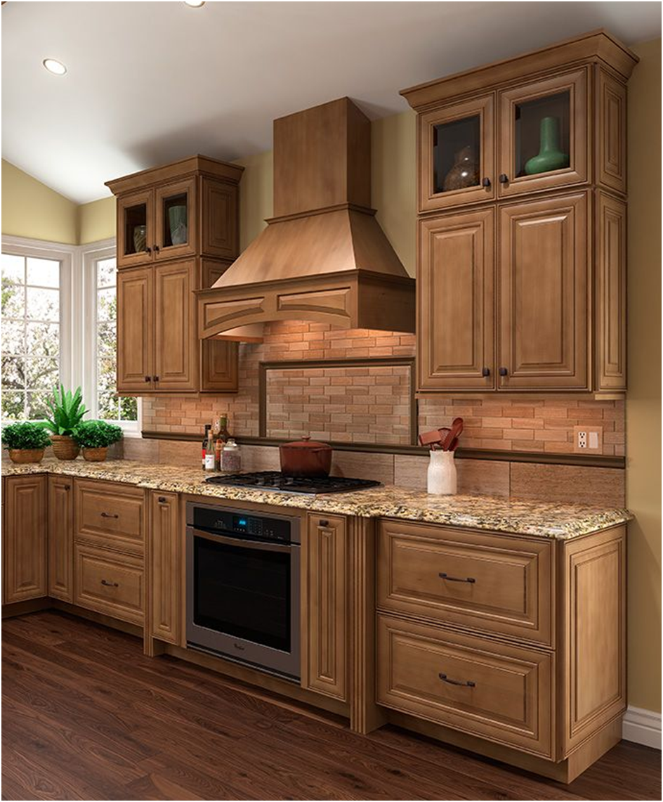 Natural Wood Cabinets